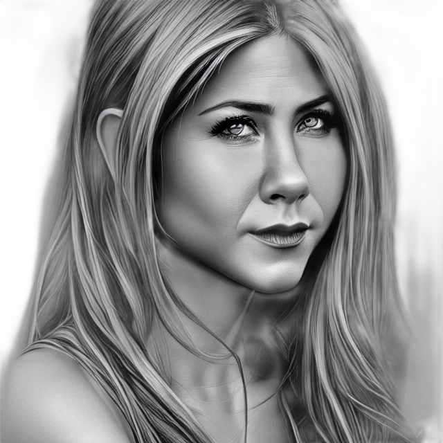 face, photorealistic, pencil sketch, comic book art transparent PNG cut-out