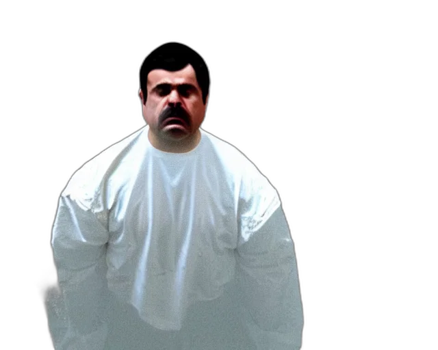 face, jacket, staff, mask transparent PNG cut-out