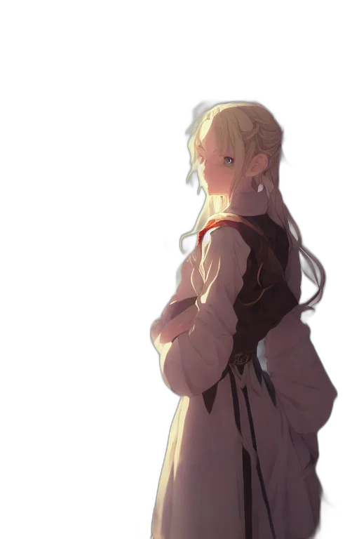 dress, staff, jacket, sword transparent PNG cut-out
