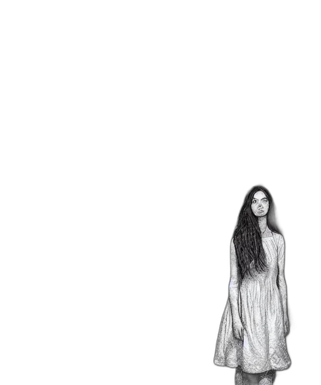 dress, hair, creature, animal transparent PNG cut-out