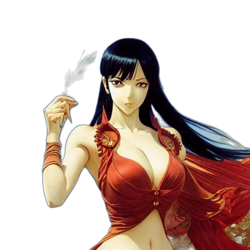 concept art, fantasy art, comic book art, anime transparent PNG cut-out