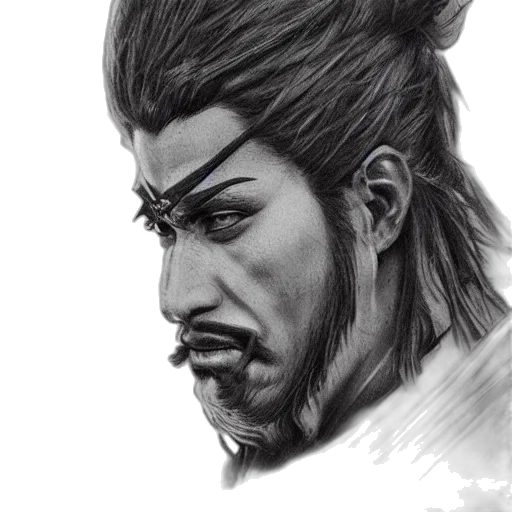 face, dragon, mask, sword transparent PNG cut-out