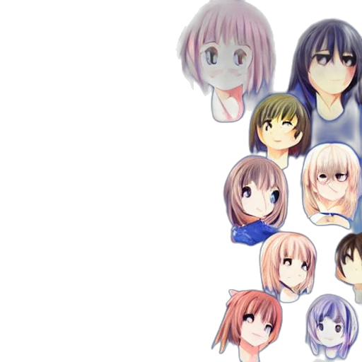 anime, 3d render, pixel art, concept art transparent PNG cut-out