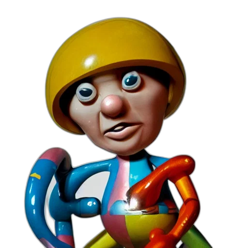 robot, staff, face, creature transparent PNG cut-out