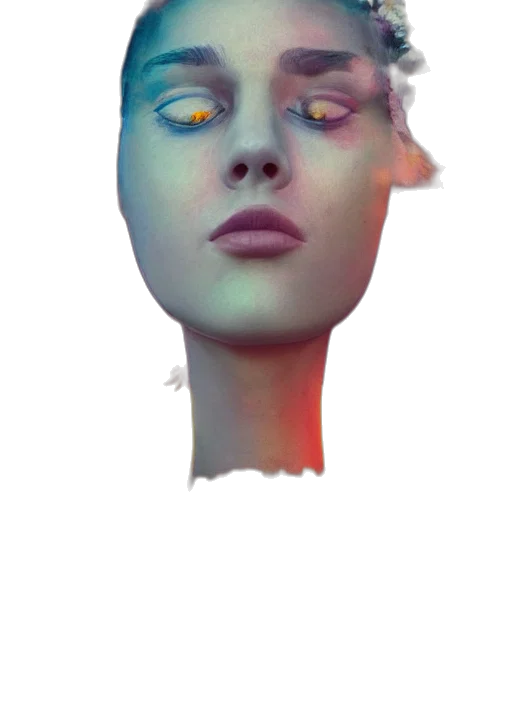 mask, face, creature, robot transparent PNG cut-out