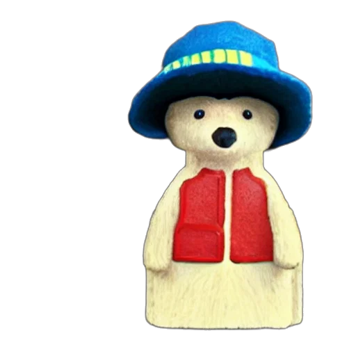 hat, jacket, 3d render, paddington transparent PNG cut-out