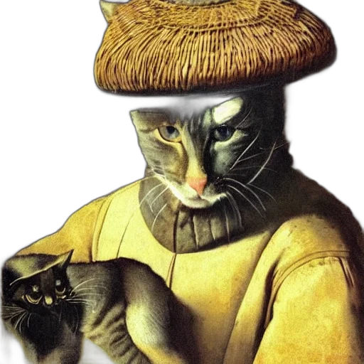 hat, animal, mask, staff transparent PNG cut-out