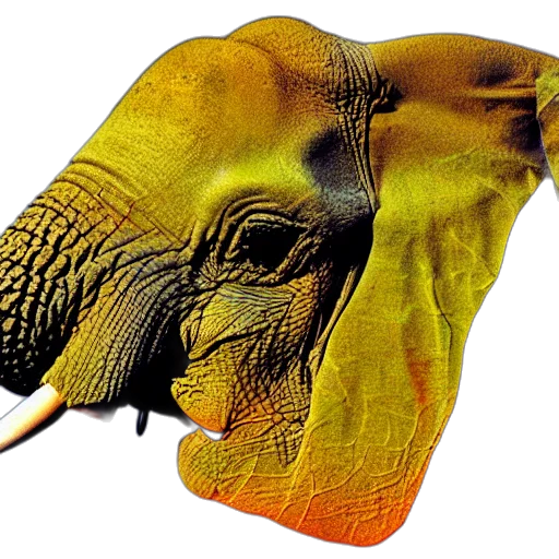 animal, mask, creature, face, photorealistic, 3d render, concept art, watercolor transparent PNG cut-out