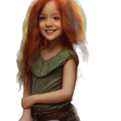 dress, hair, photorealistic, fantasy art, oil painting, concept art, earth tones, beautiful transparent PNG cut-out