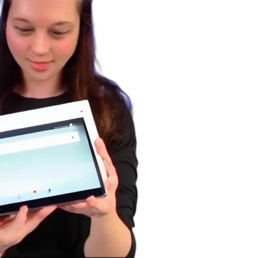 youtube, tech, reviewer, unboxes, stone, tablet transparent PNG cut-out