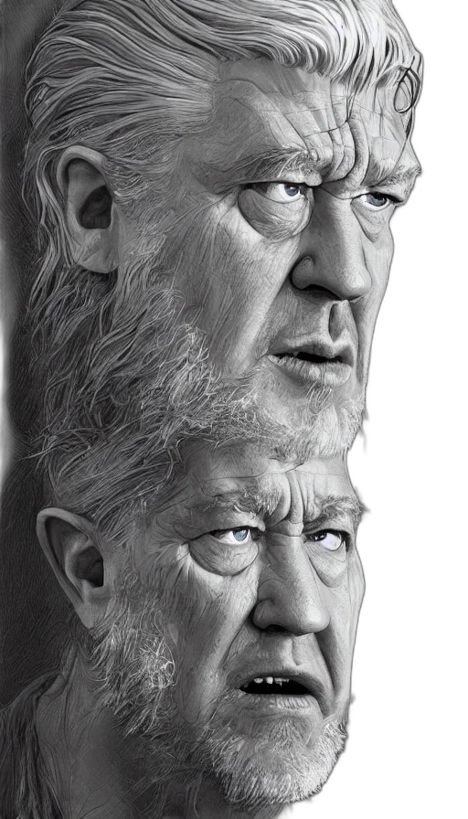 face, mask, photorealistic, concept art transparent PNG cut-out