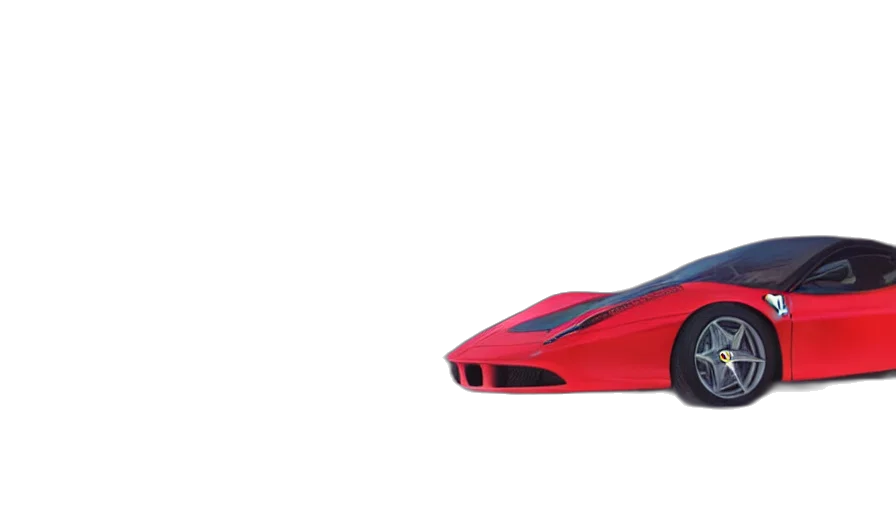 car, weapon, animal, 3d render, photorealistic, concept art, red, ferrari transparent PNG cut-out