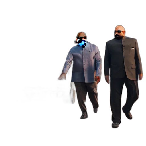 jacket, mask, concept art, 3d render transparent PNG cut-out