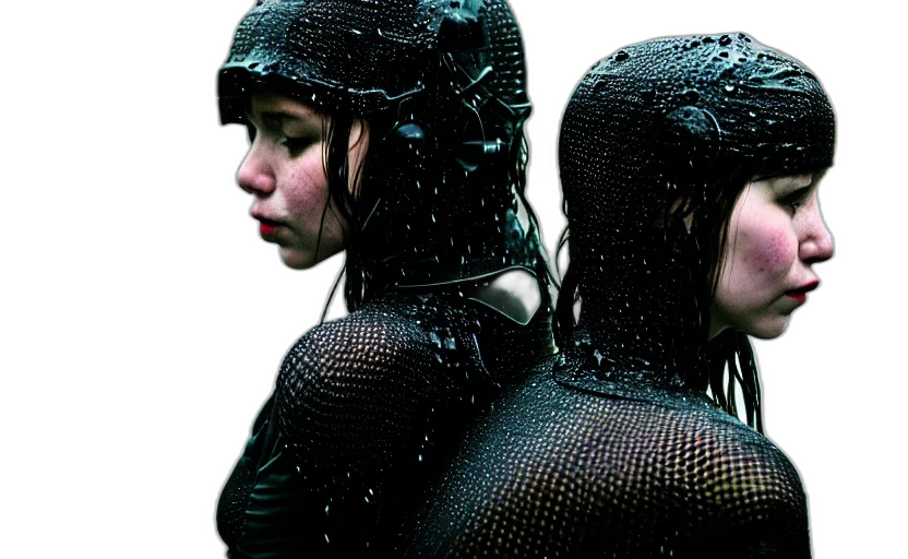 jacket, cyberpunk, concept art, cinestill transparent PNG cut-out