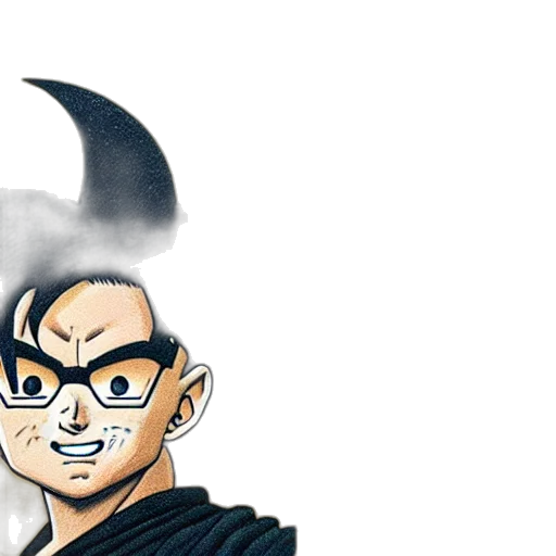 mask, staff, cartoon, comic book art transparent PNG cut-out