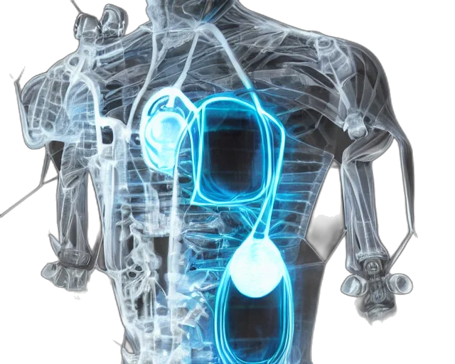 robot, ray, photos, bionic transparent PNG cut-out