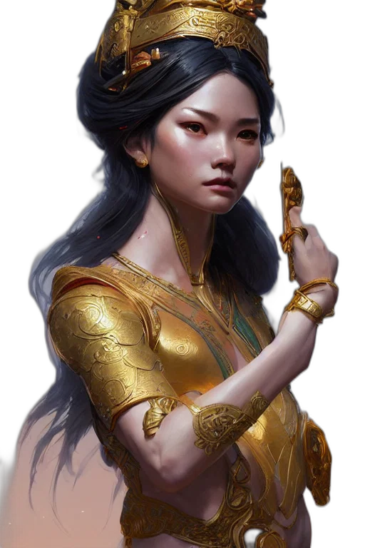 jewelry, sword, dragon, staff, fantasy art, concept art, photorealistic, oil painting transparent PNG cut-out