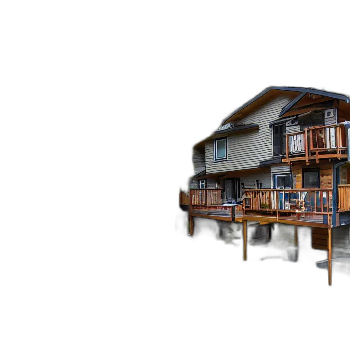 building, furniture, 3d render, concept art transparent PNG cut-out