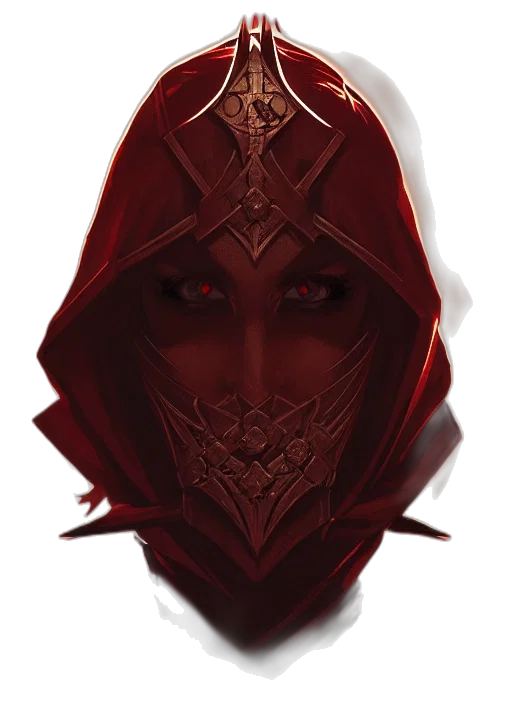 mask, face, crown, staff transparent PNG cut-out
