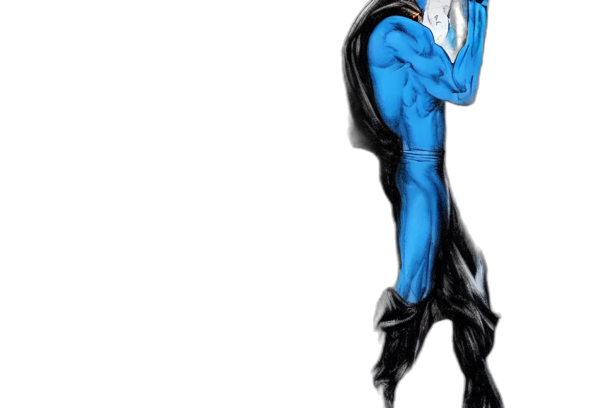 staff, mask, robot, creature transparent PNG cut-out