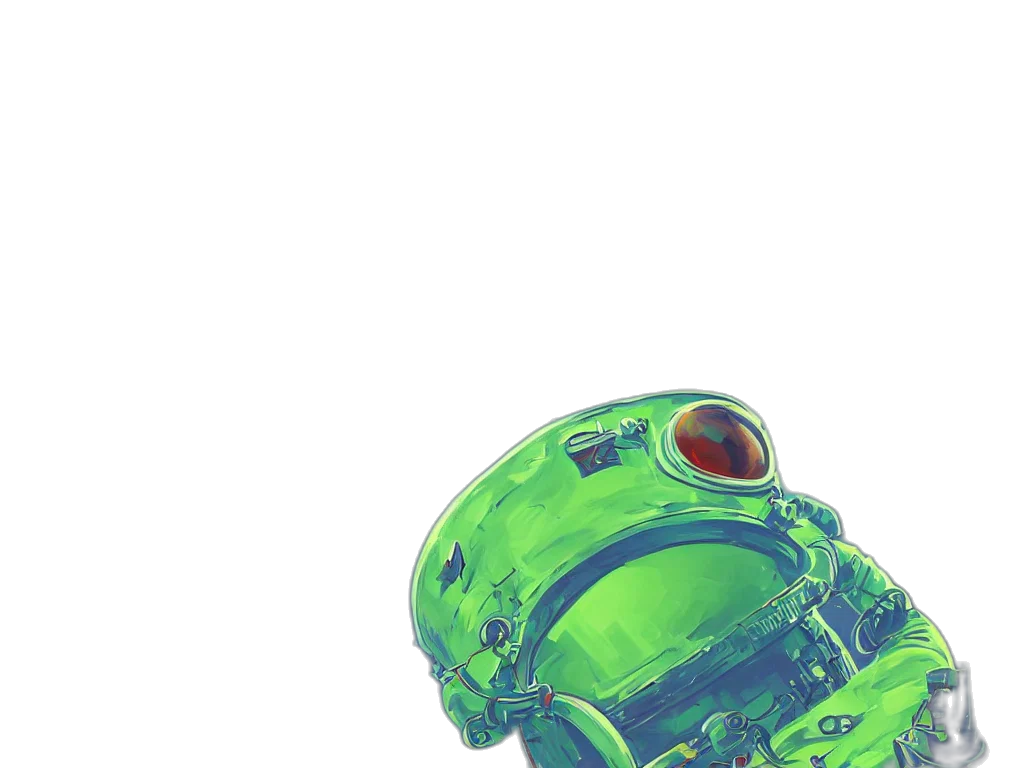 robot, mask, creature, face, pixel art, concept art, 3d render, watercolor transparent PNG cut-out