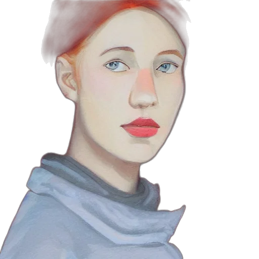 face, jacket, staff, jewelry, watercolor, photorealistic, oil painting, fantasy art transparent PNG cut-out