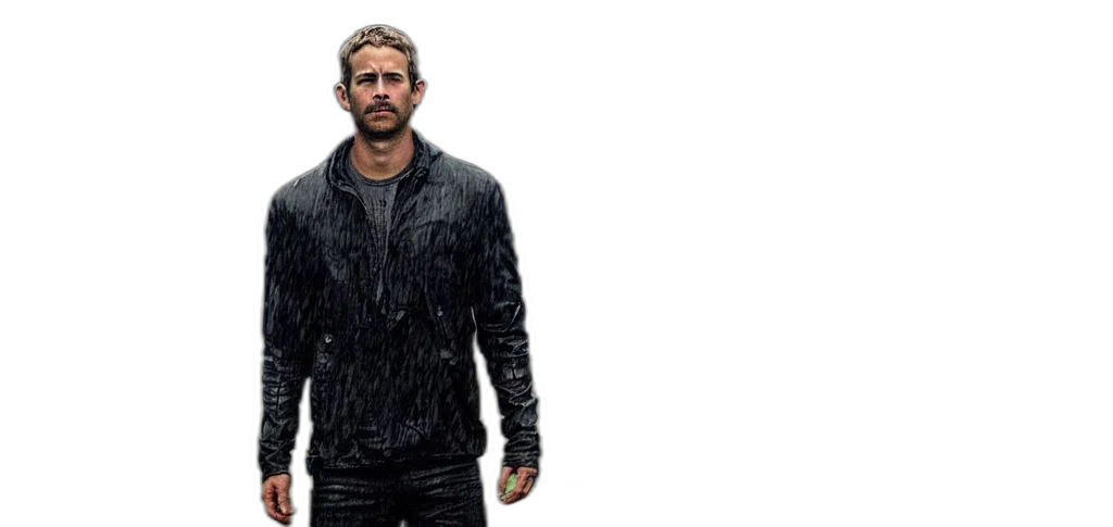 jacket, concept art, rain, paul transparent PNG cut-out