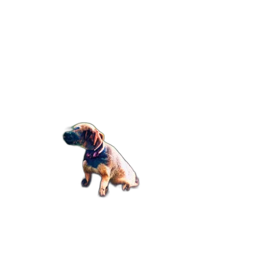 animal, creature, staff, dragon, pixel art, concept art, vaporwave, 3d render transparent PNG cut-out