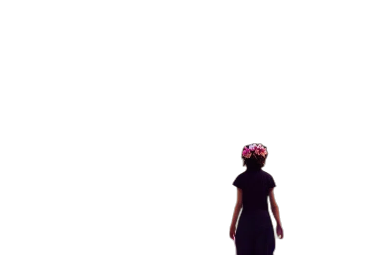 dress, crown, hat, umbrella, concept art, 3d render, pixel art, photorealistic transparent PNG cut-out