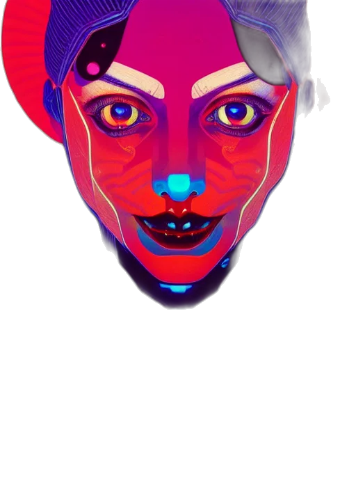 mask, face, hat, creature transparent PNG cut-out