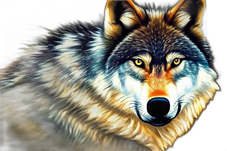 animal, creature, mask, face, watercolor, fantasy art, photorealistic, concept art transparent PNG cut-out