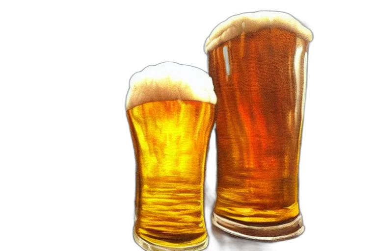 bottle, food, crown, weapon, photorealistic, 3d render, oil painting, beer transparent PNG cut-out