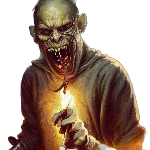 staff, creature, mask, face transparent PNG cut-out