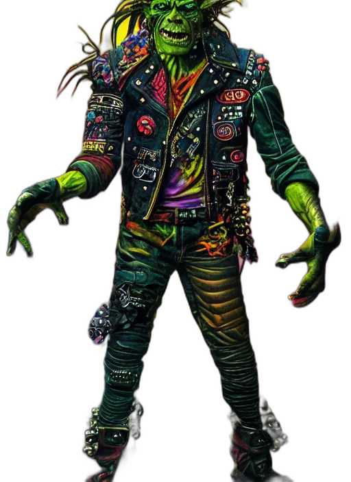jacket, creature, staff, animal transparent PNG cut-out