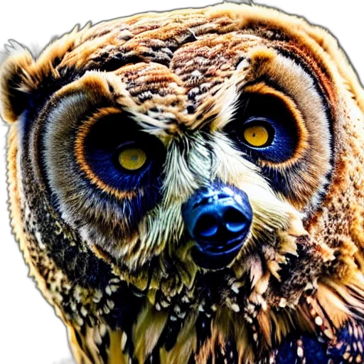 animal, creature, face, mask transparent PNG cut-out