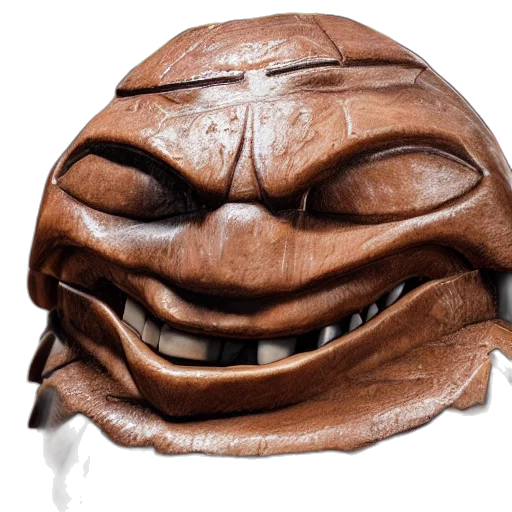 mask, face, creature, jacket transparent PNG cut-out