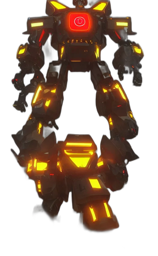 robot, weapon, crown, jacket transparent PNG cut-out