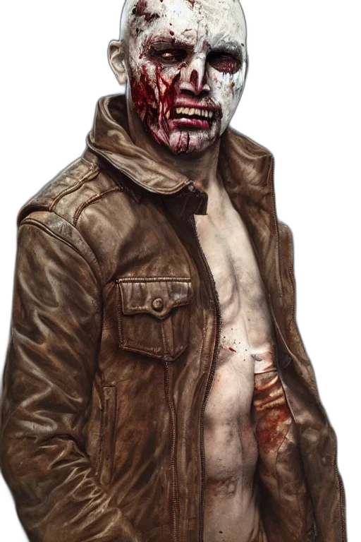 jacket, face, mask, concept art transparent PNG cut-out