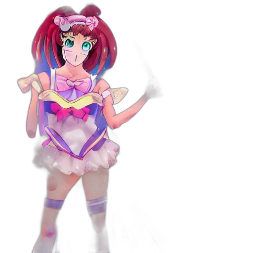dress, robot, weapon, 3d render transparent PNG cut-out