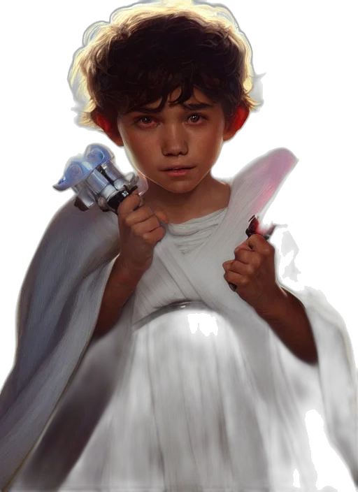 weapon, sword, face, robot, concept art, photorealistic, fantasy art, cyberpunk transparent PNG cut-out