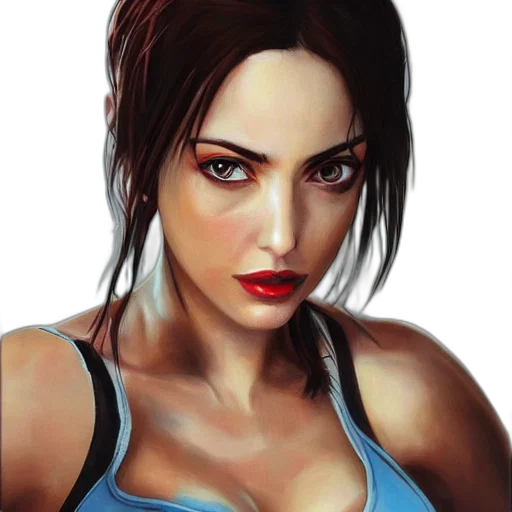 face, photorealistic, comic book art, fantasy art transparent PNG cut-out