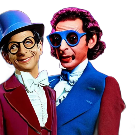 cartoon, concept art, jeff, goldblum transparent PNG cut-out