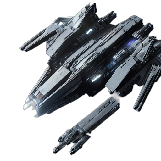 weapon, concept art, 3d render, outer space, realistic, spaceship, star, citizen transparent PNG cut-out