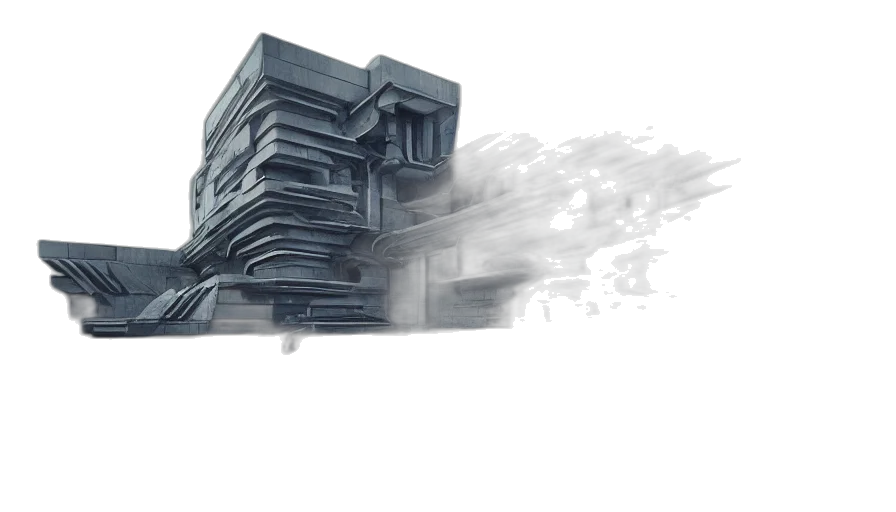 building, weapon, robot, dragon, concept art, 3d render, fantasy art, photorealistic transparent PNG cut-out