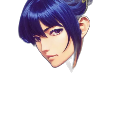 face, mask, crown, staff transparent PNG cut-out