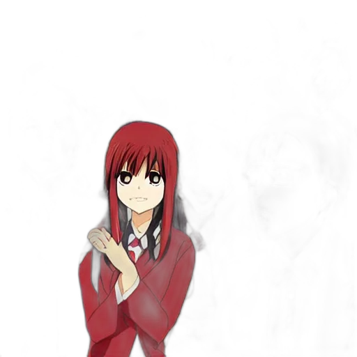 jacket, dress, staff, weapon transparent PNG cut-out