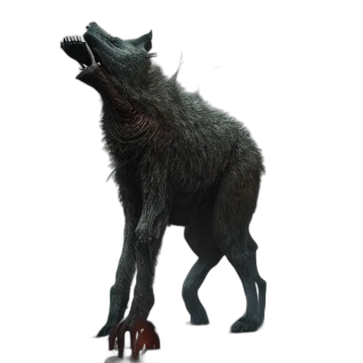 animal, creature, staff, weapon, concept art, fantasy art, 3d render, pixel art transparent PNG cut-out