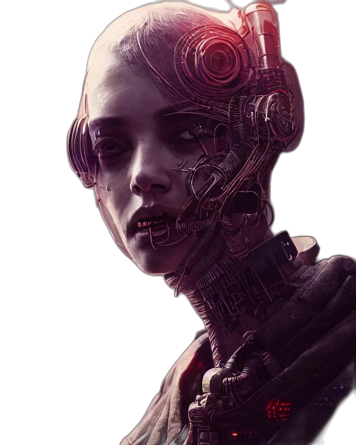 robot, face, mask, creature transparent PNG cut-out