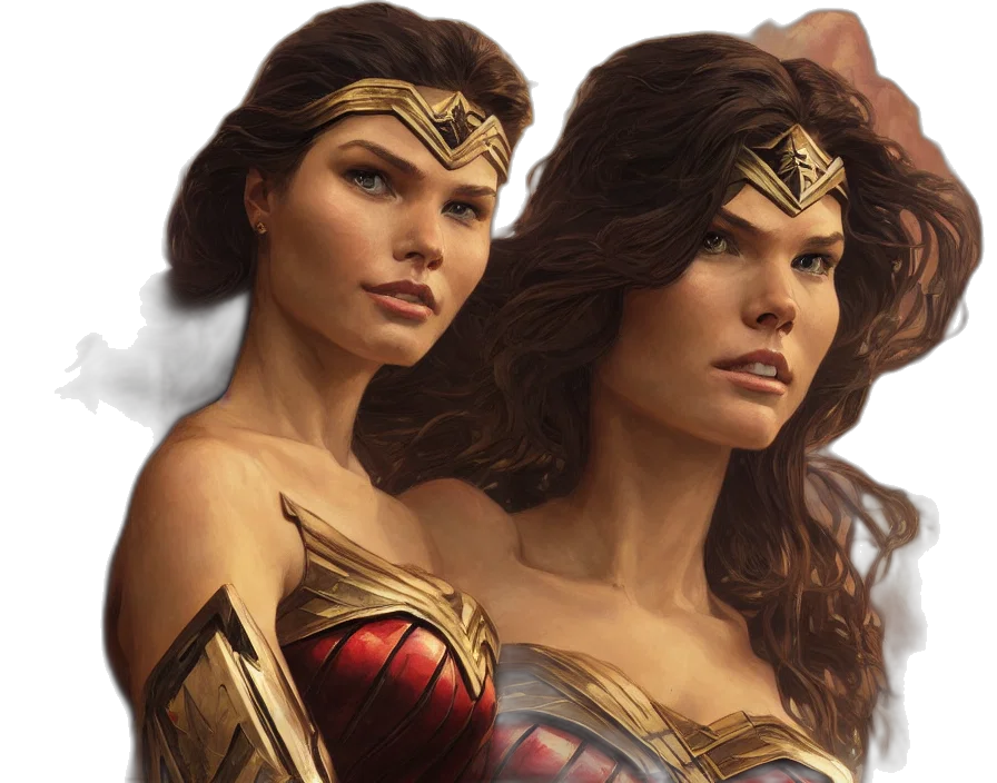 comic book art, concept art, photorealistic, fantasy art transparent PNG cut-out
