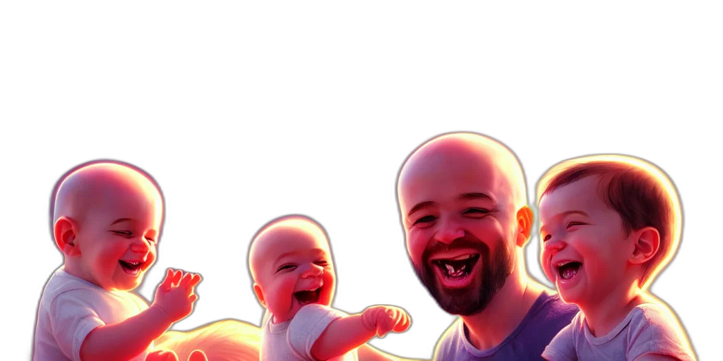 face, photorealistic, concept art, 3d render transparent PNG cut-out